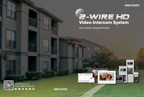 2-wire HD Video Intercom System brochure cover
