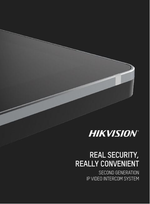 2nd Generation IP Video Intercom System brochure cover