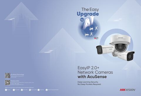 EasyIP 2.0 Network Cameras with AcuSense brochure cover