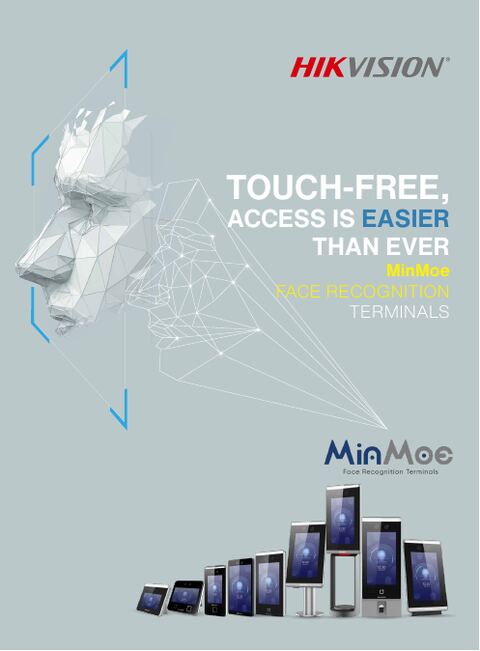 MinMoe Face Recognition Terminals brochure cover