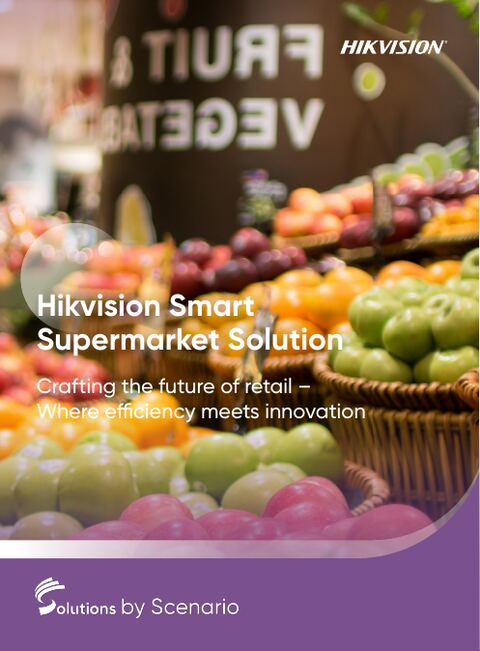 Smart Supermarket Solution brochure cover