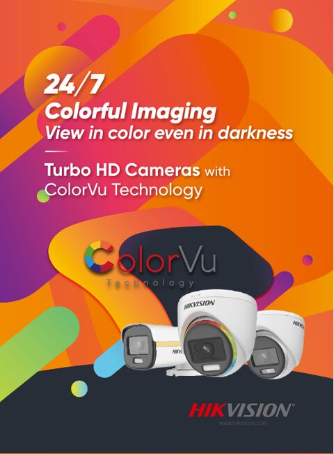 Turbo HD Cameras with ColorVu Technology brochure cover