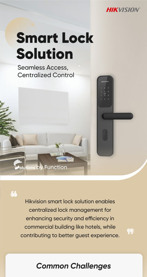 Smart Lock Solution infographic cover