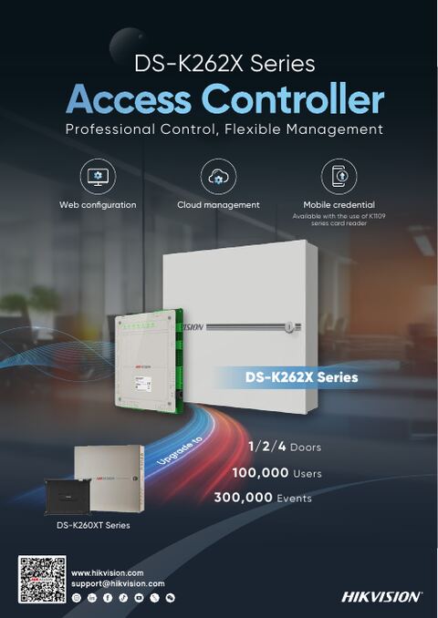 DS-K262X Series Access Controller flyer cover