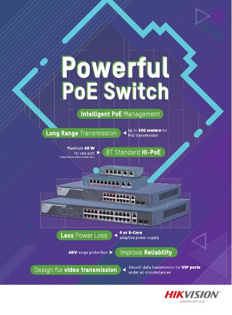 Hi-PoE Switches (High Power) flyer cover