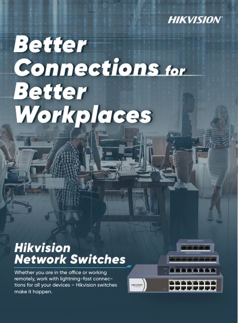 Hikvision Network Switches flyer cover