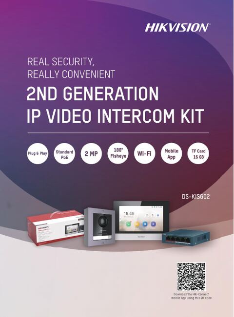 IP Video Intercom Kit flyer cover