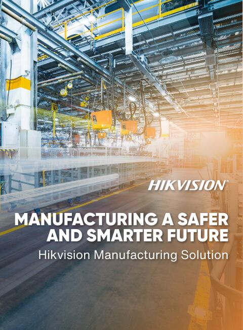 Hikvision Manufacturing Solution leaflet cover