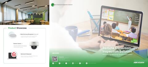 Remote Classroom Inspection Solution leaflet cover
