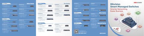 Smart Managed Switches leaflet cover