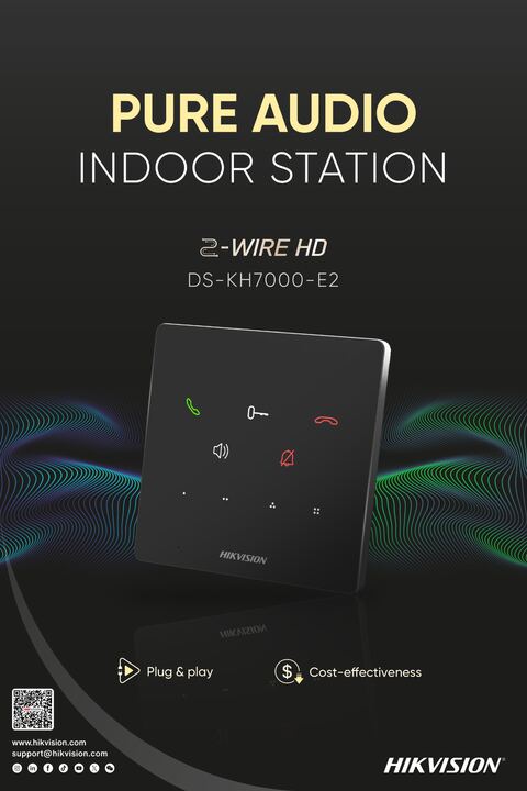 2-wire HD Video Intercom Pure Audio Indoor Station poster cover