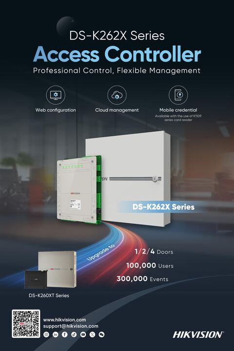 DS-K262X Series Access Controller poster cover