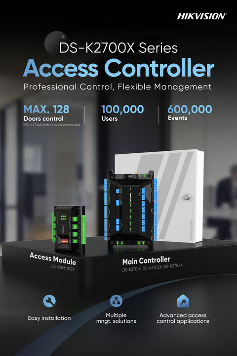 DS-K2700X Series Access Controller poster cover