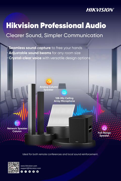 Hikvision Professional Audio Products poster cover