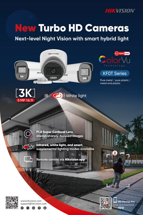 KF0T-Series Turbo HD Cameras with ColorVu poster cover