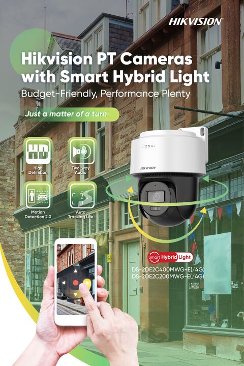 PT Cameras with Smart Hybrid Light poster cover