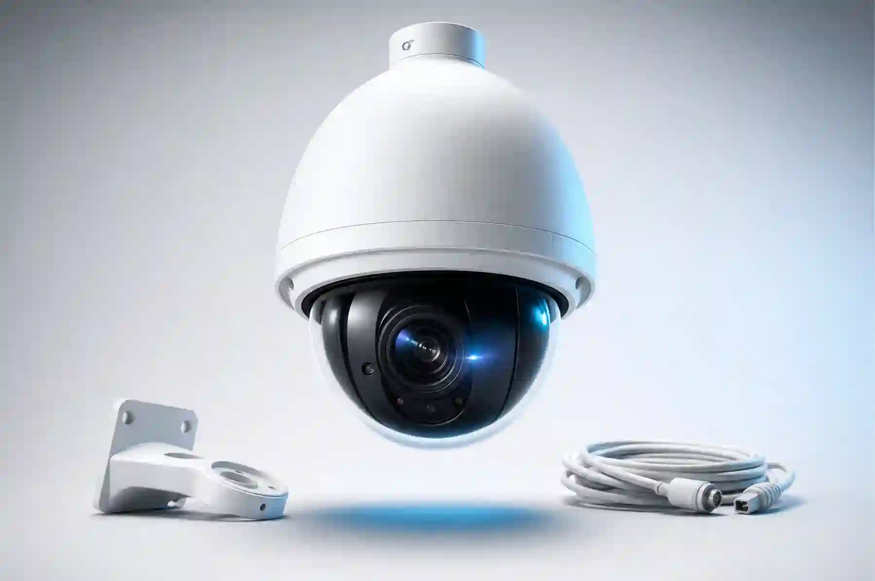 A Hikvision dome camera from the NE world tour
