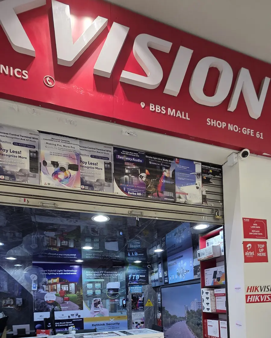 The NE Hikvision showroom, Shop GFE 61, BBS Mall, Nairobi