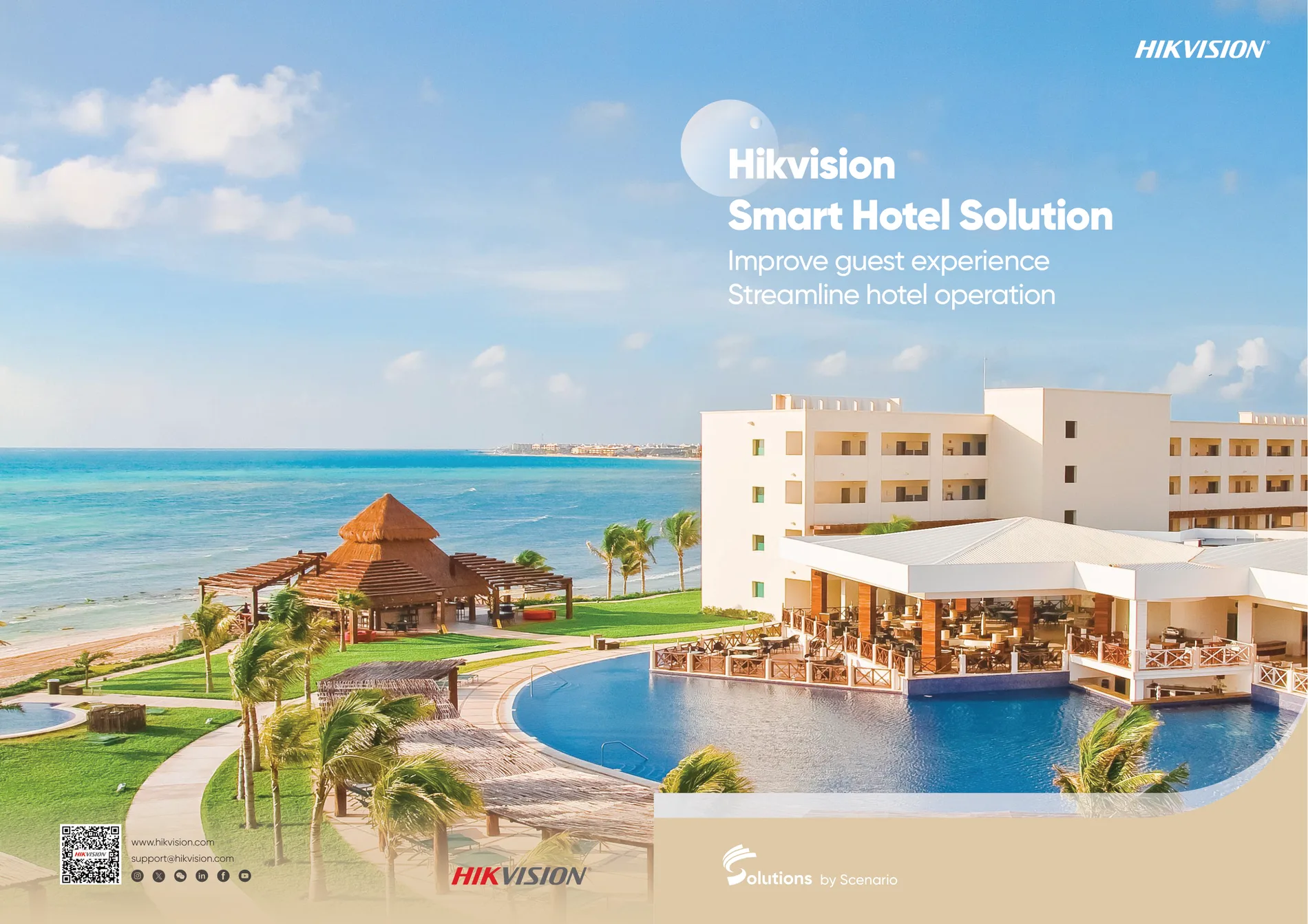 Hikvision Smart Hotel Solution — improve guest experience.