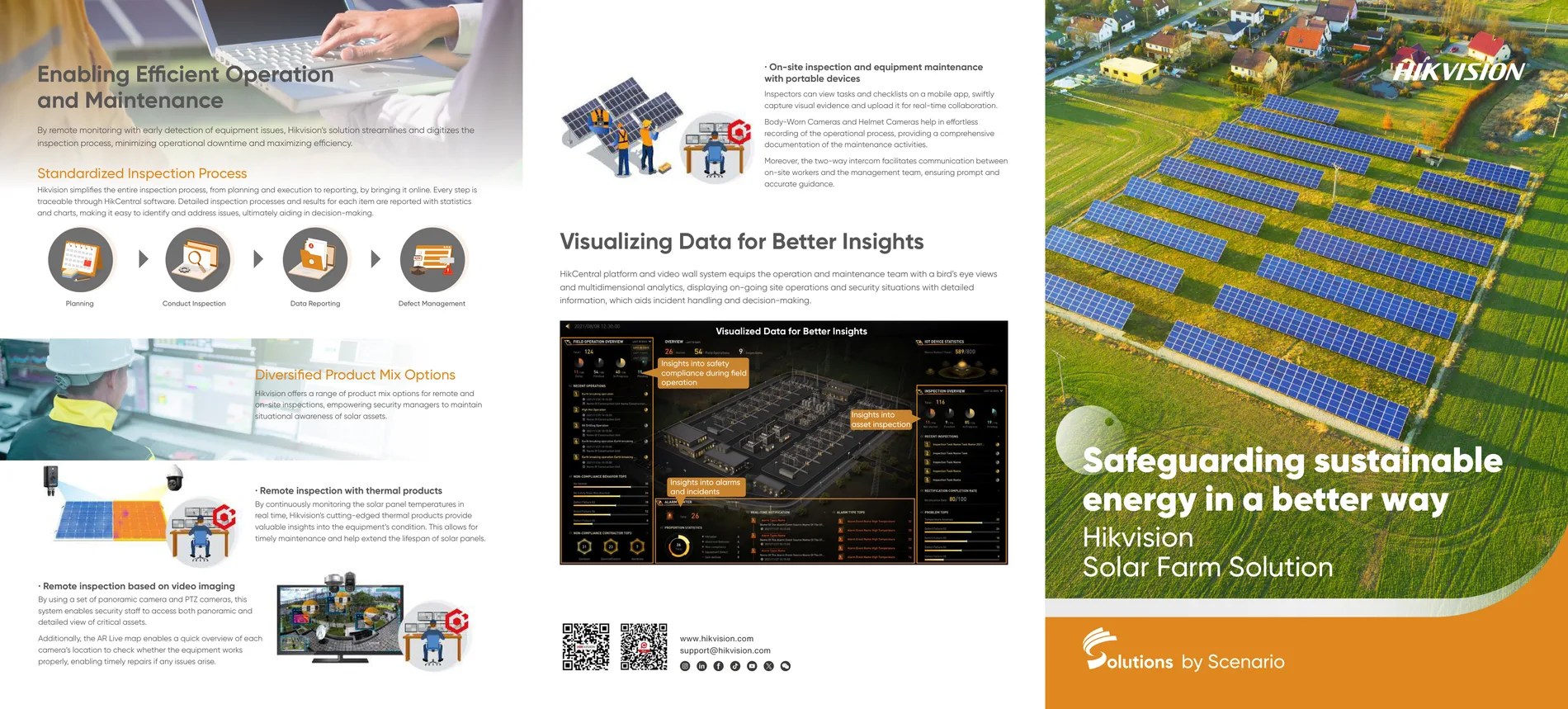 Enabling efficient operation and maintenance, visualized.