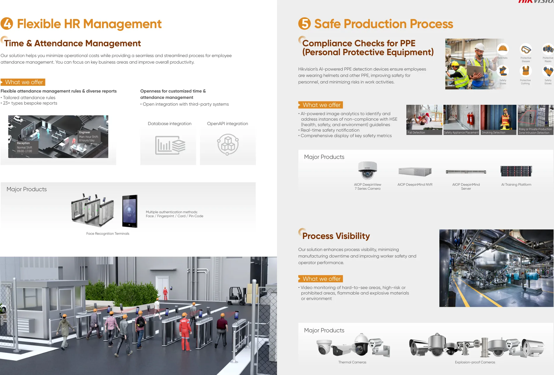 Efficient Vehicle Management — entrance, exit and trucks.