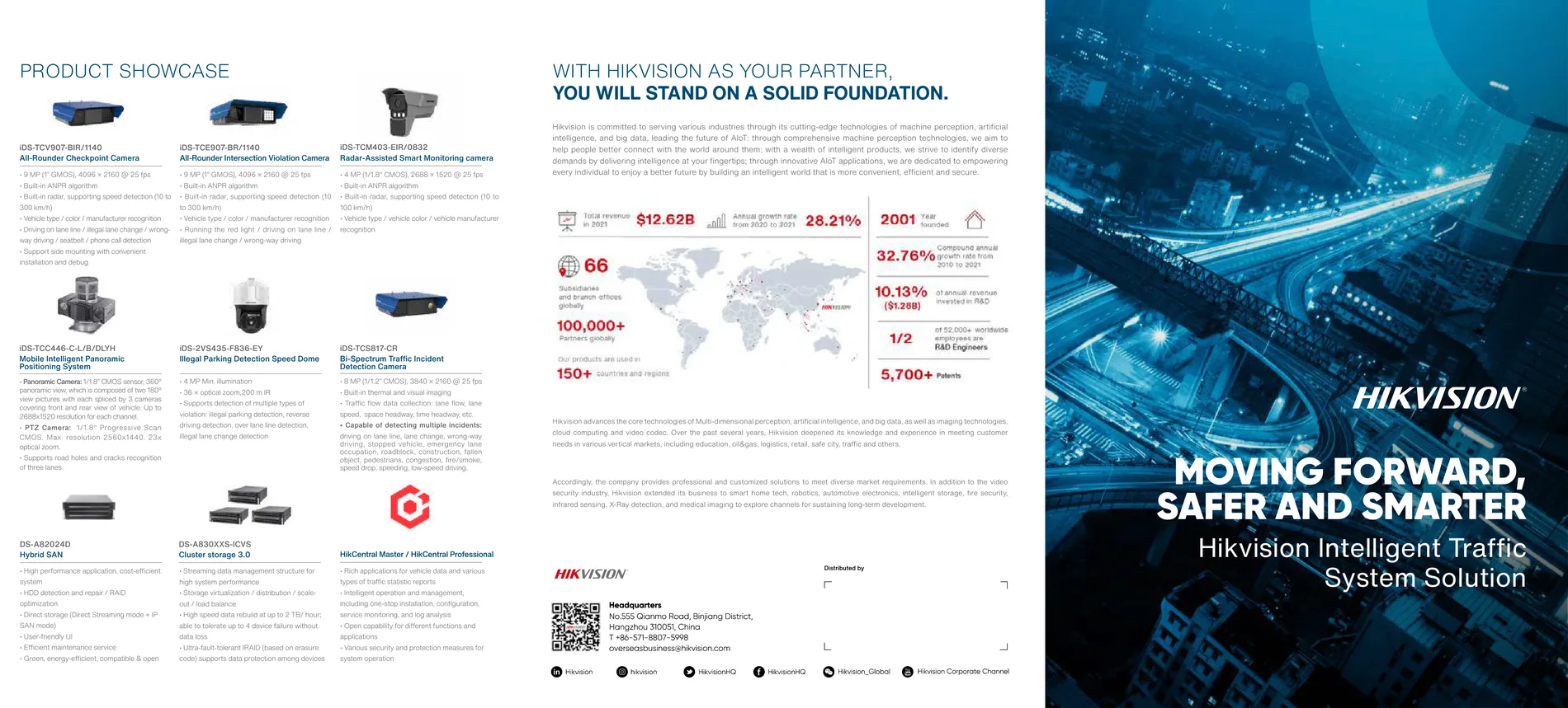 Product Showcase — Intelligent Traffic System hardware.