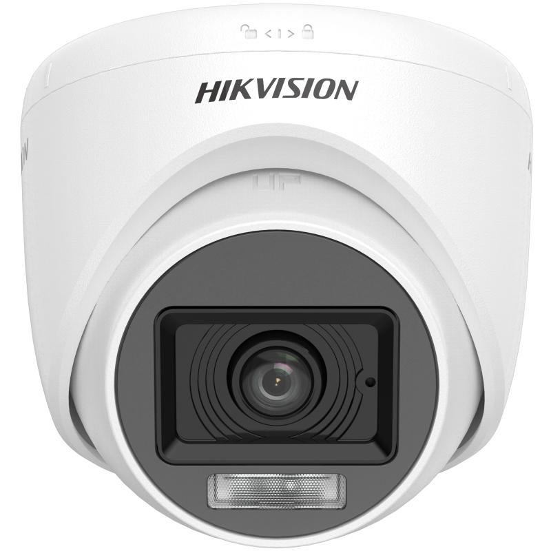 HD-1080P Smart Hybrid Light Turret with Audio-20M — DS-2CE76D0T-LPFS(2.8mm)(O-STD)