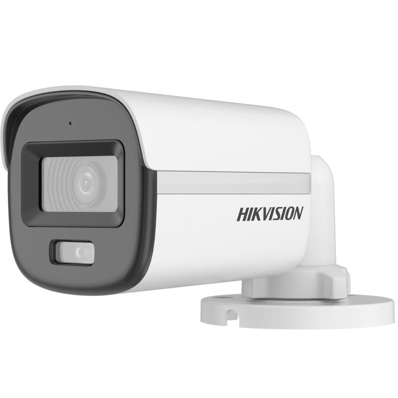 HD-1080P Smart Hybrid Light ColorVu Bullet with Audio-20M — DS-2CE10DF0T-LPFS(3.6mm)(O-STD)