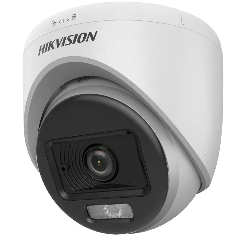 HD-1080P Smart Hybrid Light ColorVu Turret with Audio-20M