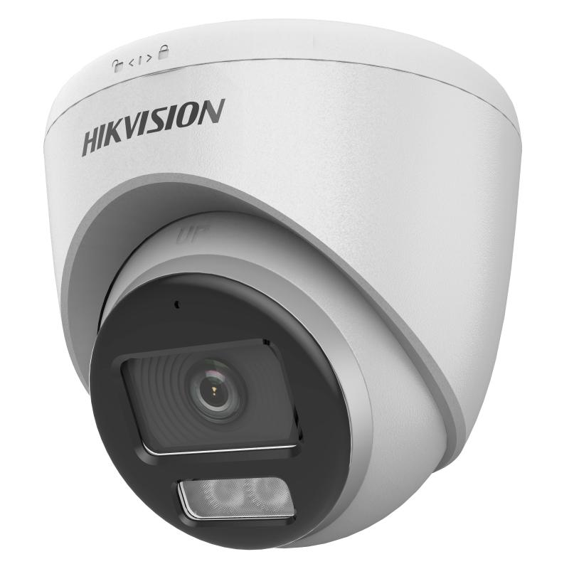 HD-1080P Smart Hybrid Light ColorVu Turret with Audio-40M —  DS-2CE72DF0T-LFS(3.6mm)(O-STD)