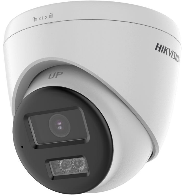 Turbo HD 8.0 2MP Smart Hybrid Light Turret HD Camera-Support Two-Way Audio — DS-2CE78D0T-LTS(2.8mm)(O-STD)