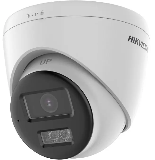 Turbo HD 8.0 2MP Smart Hybrid Light Turret HD Camera-Support Two-Way Audio