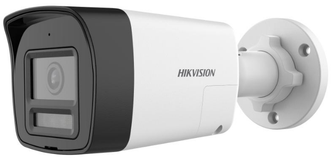  Turbo HD 8.0 2MP Smart Hybrid Light & Siren Bullet HD Camera-Support Two-Way Audio — DS-2CE16D0T-LPXTS(3.6mm)(O-STD)