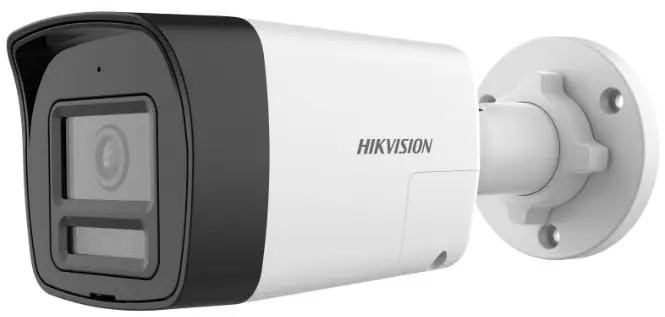  Turbo HD 8.0 2MP Smart Hybrid Light & Siren Bullet HD Camera-Support Two-Way Audio