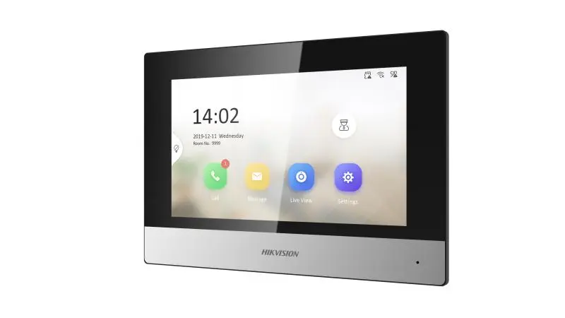 KH6 Series IP-Based Indoor Station — DS-KH6320-WTE1(O-STD) — view 3