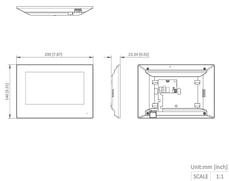 KH6 Series IP-Based Indoor Station — DS-KH6320-WTE1(O-STD) — view 4