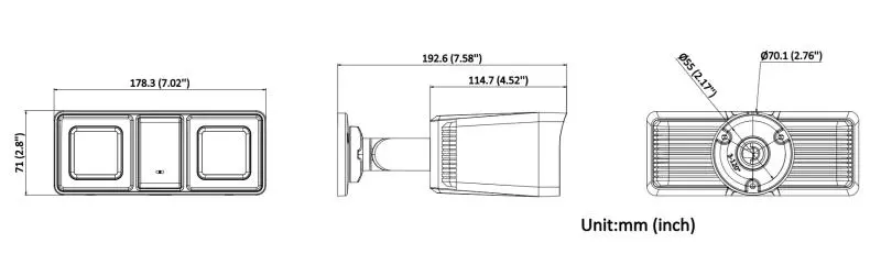HD-1080P Smart Hybrid Light Bullet with Audio-60M — DS-2CE18D0T-LFS(3.6mm)(O-STD) — view 5