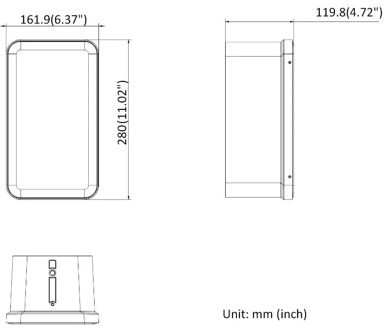 Analog Column Speaker-Outdoor — DS-QAE0420G1-V(O-STD) — view 3