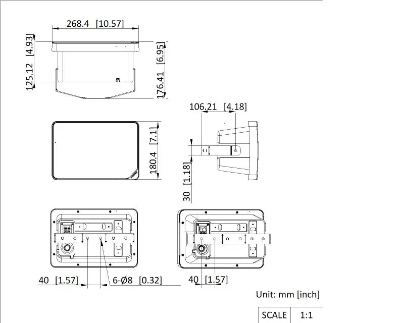 Analog Cabinet Speaker 20W — DS-QAE0120G1R(O-STD) — view 5