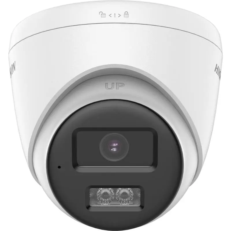 Turbo HD 8.0 2MP Smart Hybrid Light & Siren Turret HD Camera-Support Two-Way Audio — DS-2CE78D0T-LXTS(2.8mm)(O-STD) — view 2