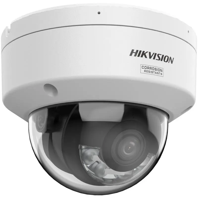 8 MP Smart Hybrid Light with ColorVu Fixed Mini Dome Network Camera — DS-2CD2187G3-LIS2UY(2.8mm)(O-STD) — view 4