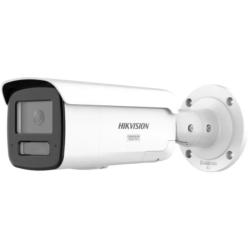 8 MP Smart Hybrid Light with ColorVu Fixed Bullet Network Camera — DS-2CD2T87G3-LIS2UY/SRB(4mm)(O-STD) — view 4