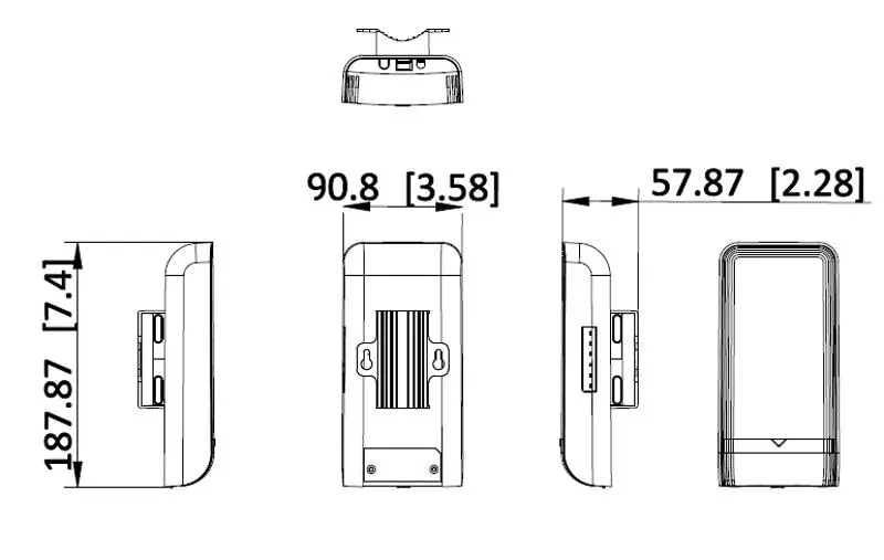 5Ghz 867Mbps 5KM Wireless Bridge Kit — DS-3WF02-5AC/D(O-STD) — view 2