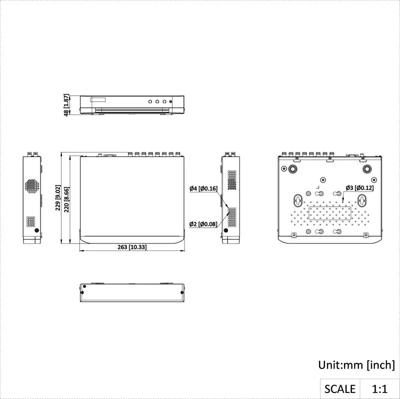 1080P Turbo HD 8.0 16CH DVR-Metallic — DS-7216HGHI-M1/T(STD) — view 6