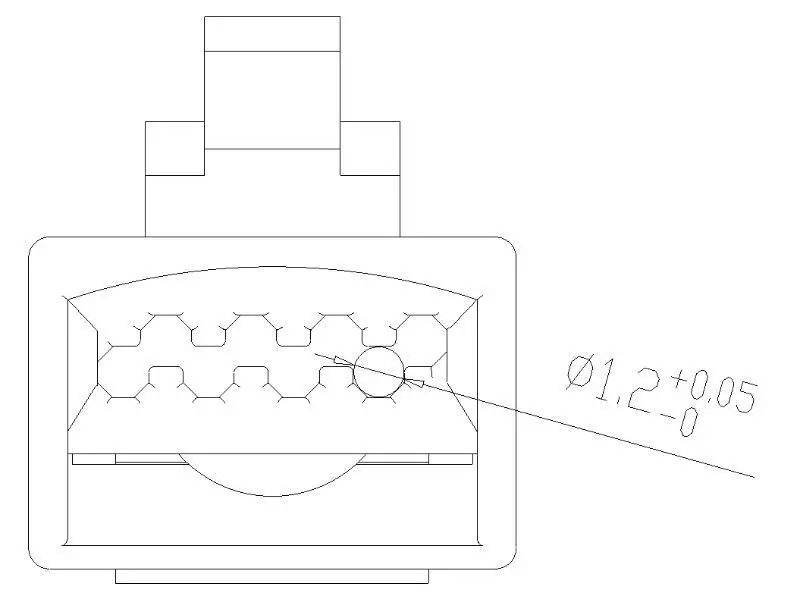 RJ45 Plug-CAT6A-unshielded — DS-1M6AUA(O-STD)/100PCS — view 2