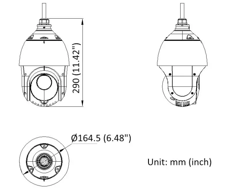 2 MP 25X Powered by DarkFighter IR PTZ Camera — DS-2DE4225IWG1-E(O-STD) — view 2