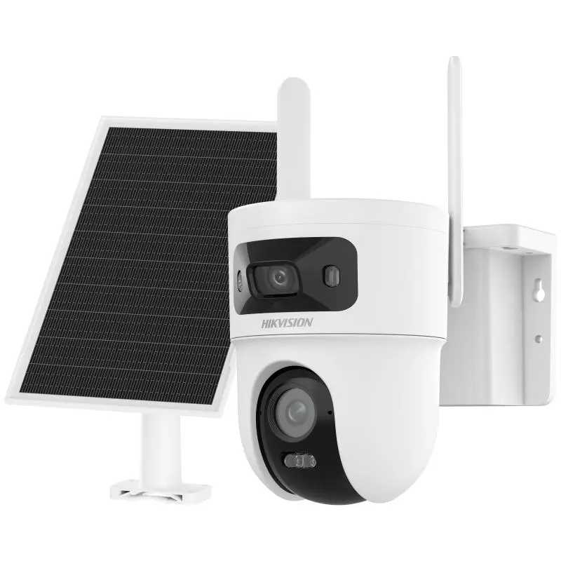 4MP 24/7 Solar 4G Dual-lens PT Camera (Comes with 4G SIM Card) — DS-2CFSP8-D/4G-SIM(2.8+4mm)(KEN) — view 2