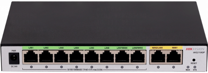 All in One 10 Port PoE AC Router — DS-3WG210GP-SI(O-STD)