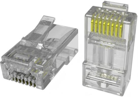 RJ45 Plug-CAT6A-unshielded — DS-1M6AUA(O-STD)/100PCS