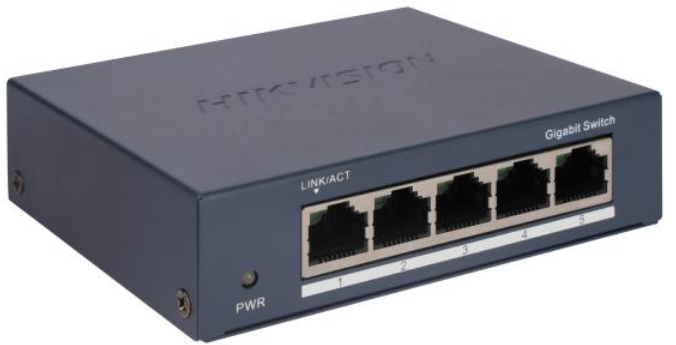 4-Port Gigabit Unmanaged Switch — DS-3E0505-O(O-STD)